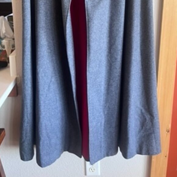 Vintage WW2 Nurses Blue Gray Wool Cape / Standard-ized Apparel Co Military 1940s - Picture 6 of 7